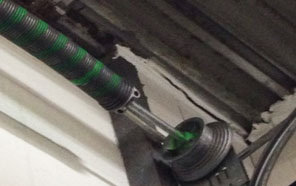 Broken Torsion spring garage door Greenfield