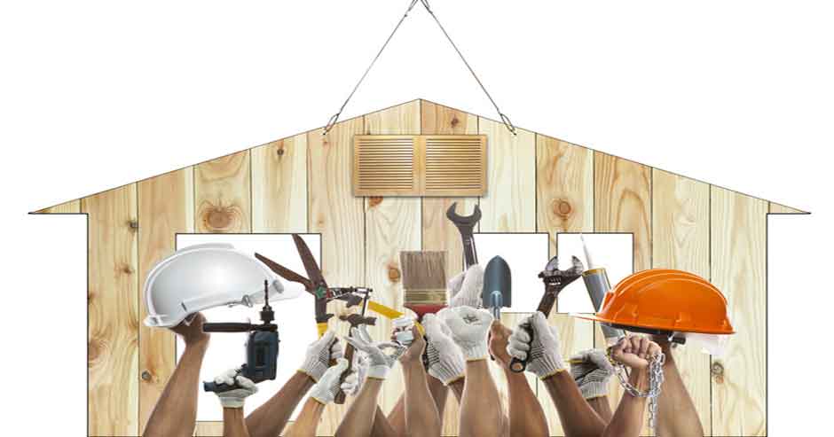 Broken garage door repair Greenfield