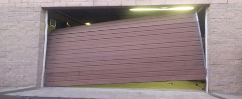 Out of track overhead door Greenfield